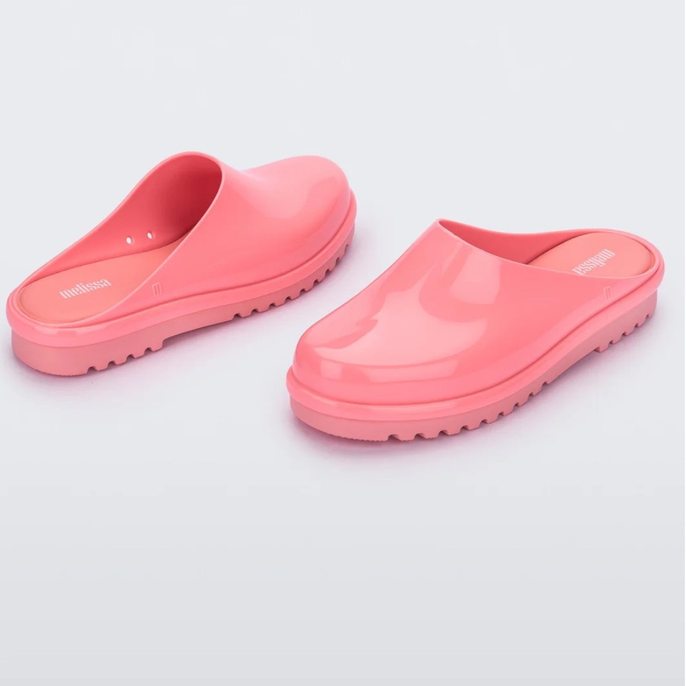 Melissa Pink Jelly Clogs